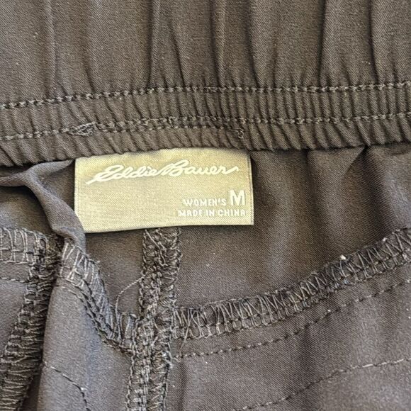 Eddie Bauer Women's Charcoal Pants Lightweight Track Jogger Size Medium - Picture 6 of 7